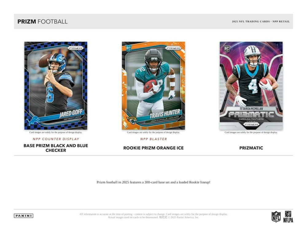 2025 Panini Prizm Football NFL Value Fat-Pack Box - Taass Online
