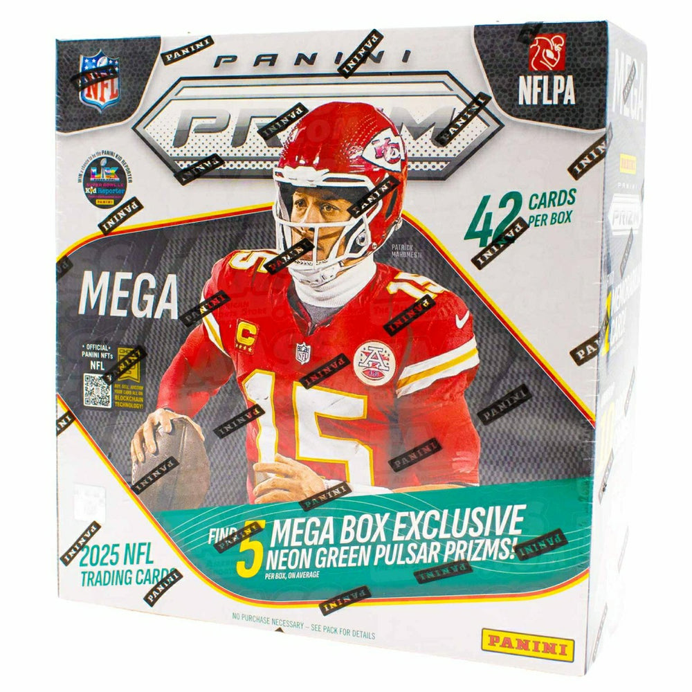2025 Panini Prizm Football NFL Mega Box - Taass on sale