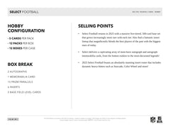 2025 Panini Select Football NFL Hobby Box - Taass sale