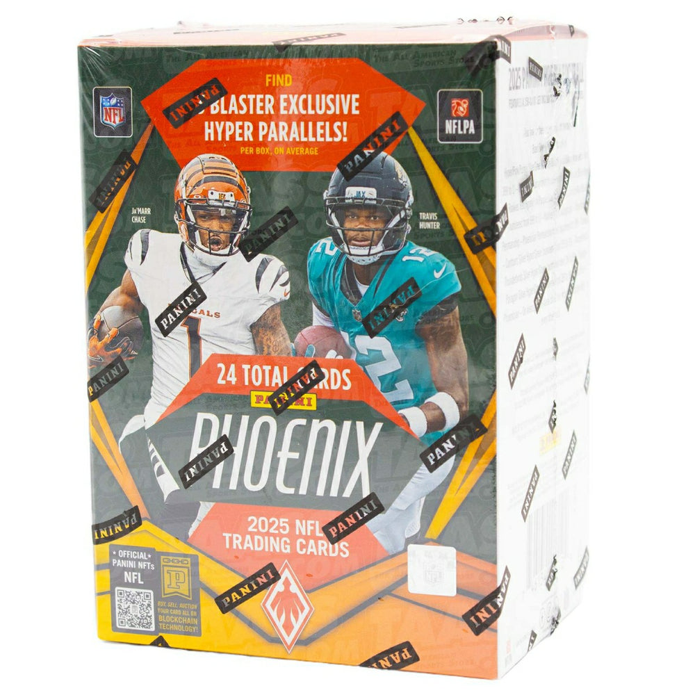 2025 Panini Phoenix Football Hobby NFL Mega Box - Taass on sale