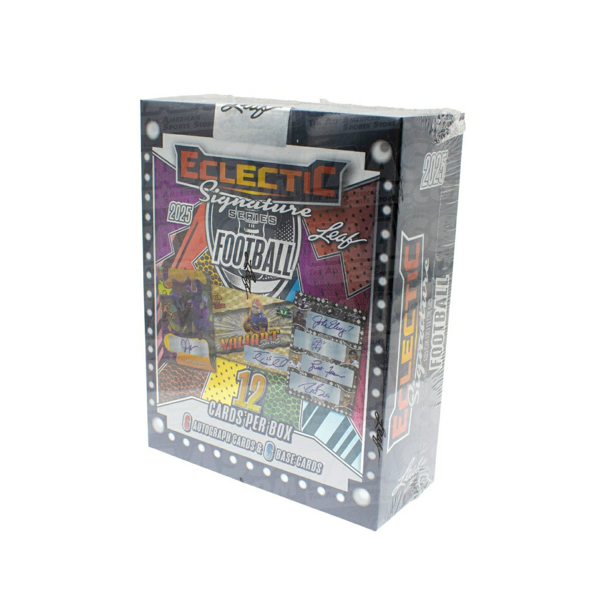 2025 Leaf Eclectic Signature Series Football Hobby Box - Taass discount