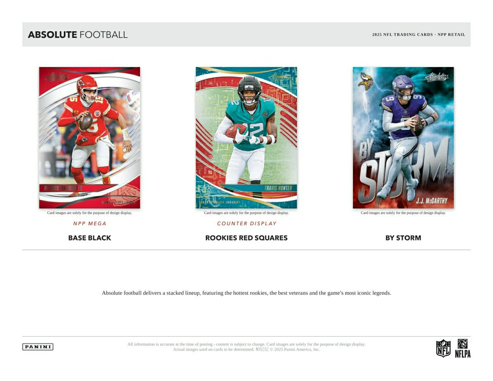 2025 Panini Absolute Football NFL Fat-Pack Box - Taass discount