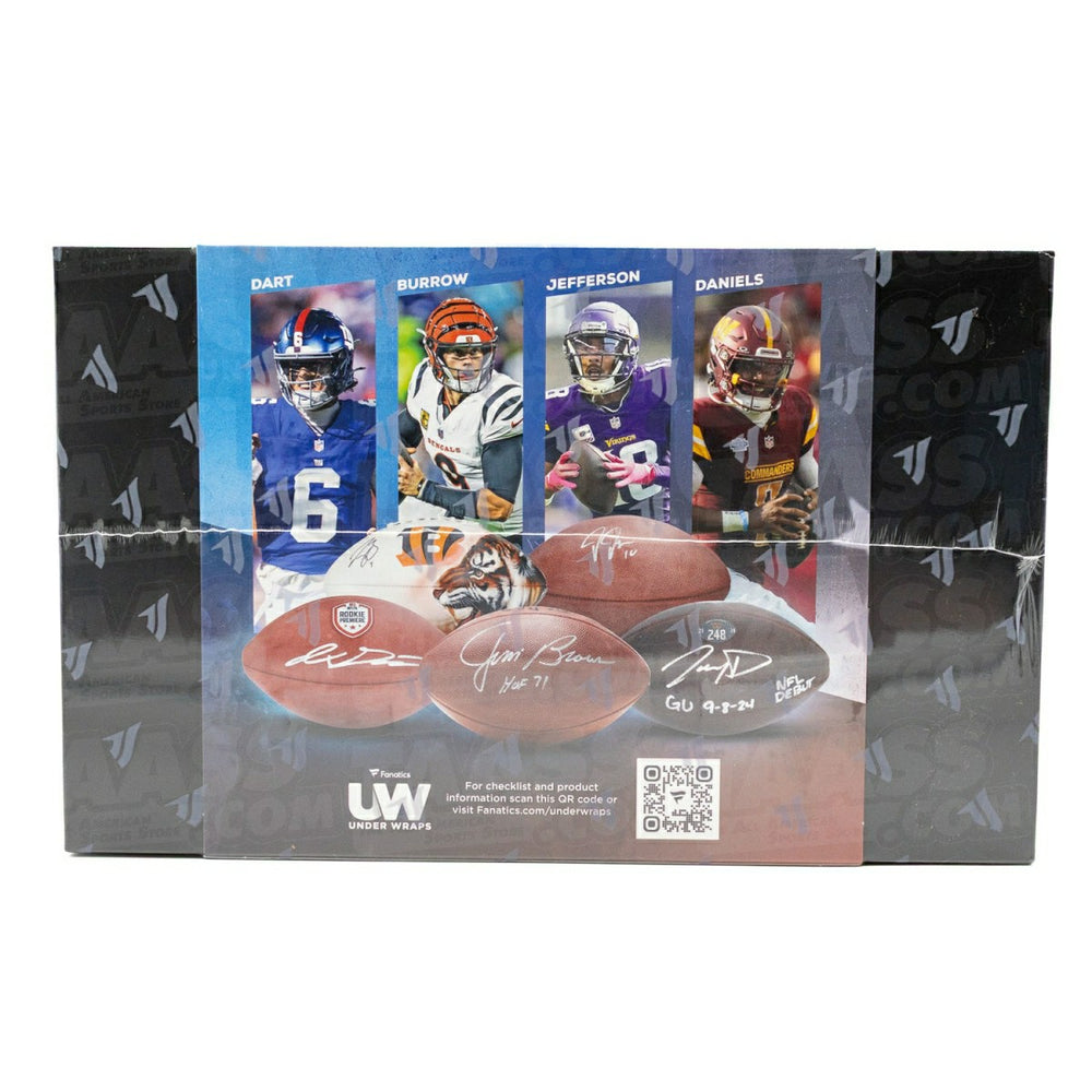 2025 Fanatics Under Wraps NFL Autographed Full Size Football Box - Taass US