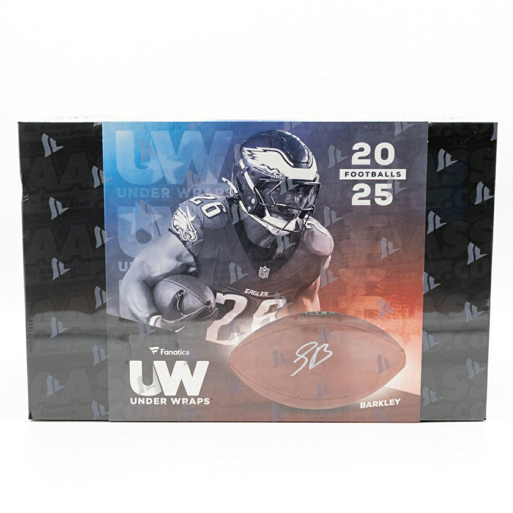 2025 Fanatics Under Wraps NFL Autographed Full Size Football Box - Taass US