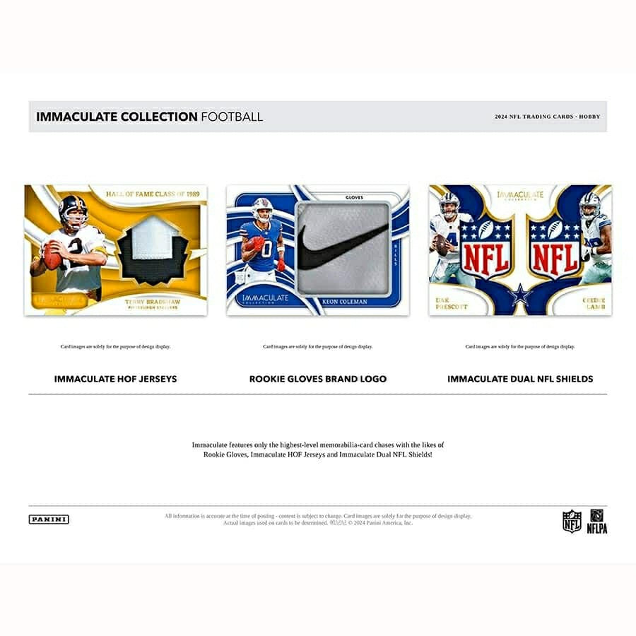 2024 Panini Immaculate Football NFL Hobby Box - Taass for sale