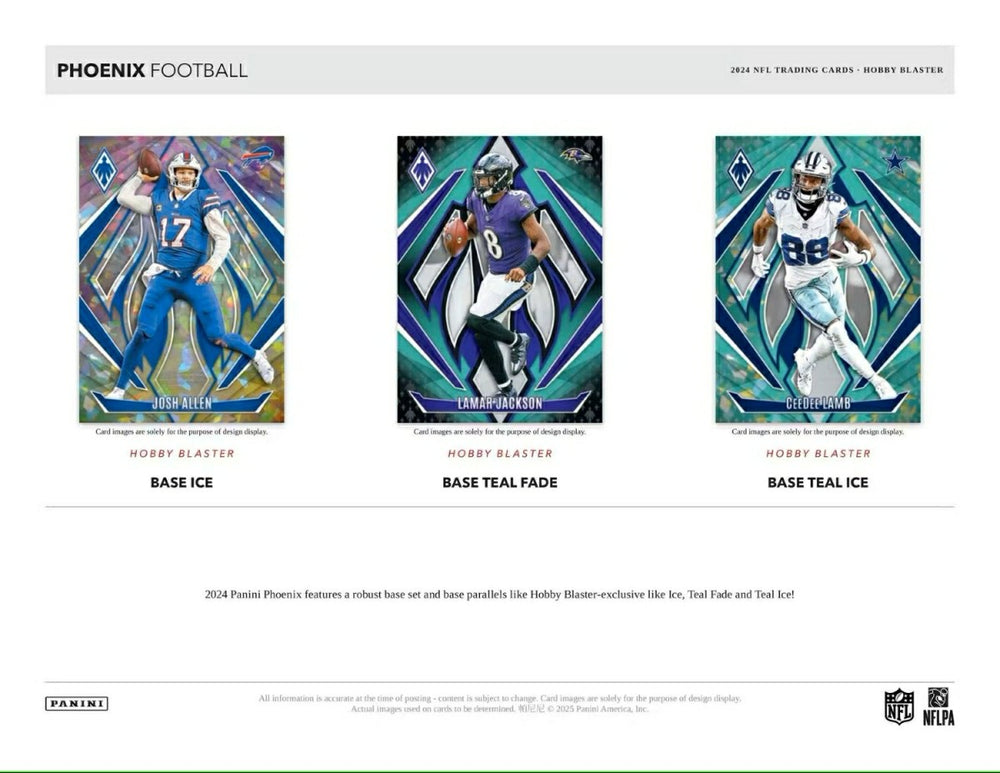 2024 Panini Phoenix Football NFL Blaster Box - Taass on sale