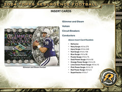 2024 Topps Resurgence Football Mega Box - Taass outlet