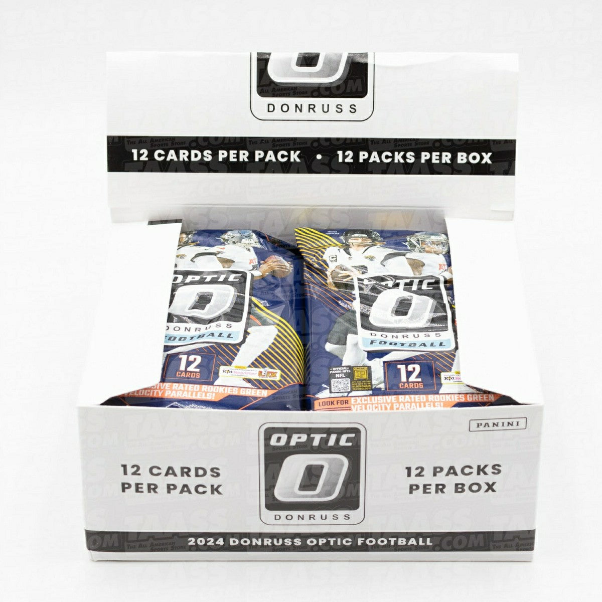 2024 Panini Donruss Optic NFL Football Value Fat-Pack Box - Taass sale