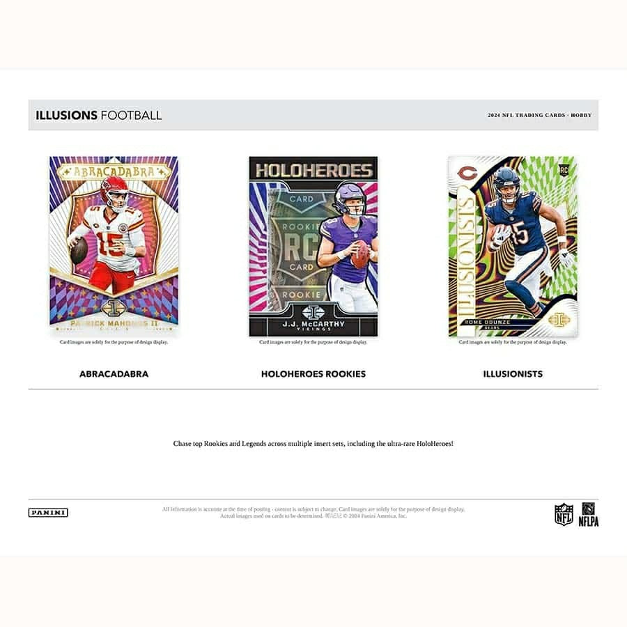 2024 Panini Illusions Football NFL Mega Box - Taass outlet