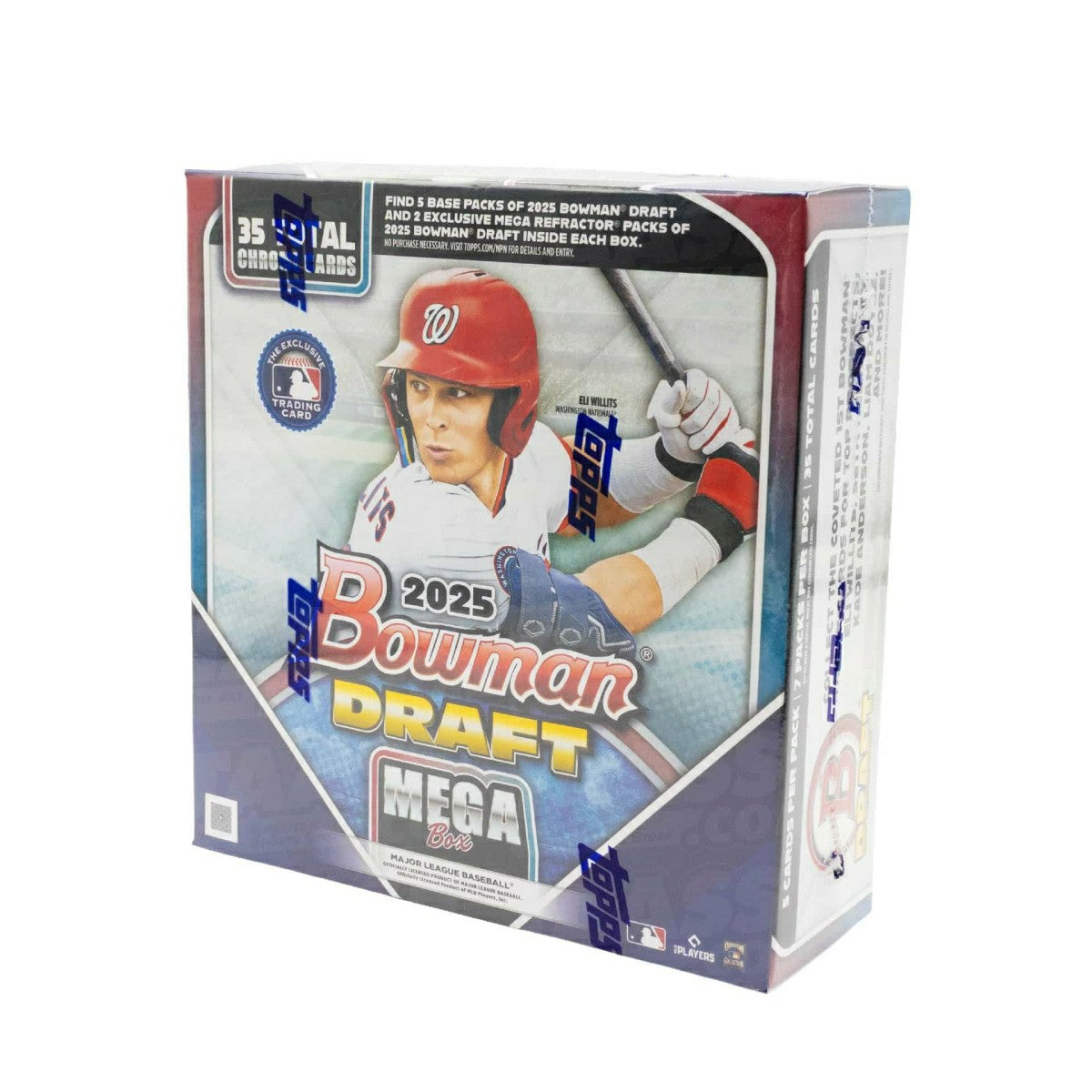 2025 Bowman Draft Baseball MLB Mega Box - Taass on sale