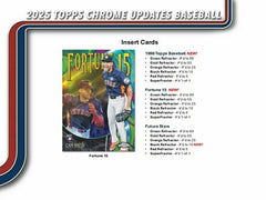 2025 Topps Chrome Update Baseball MLB Mega Box - Taass outlet