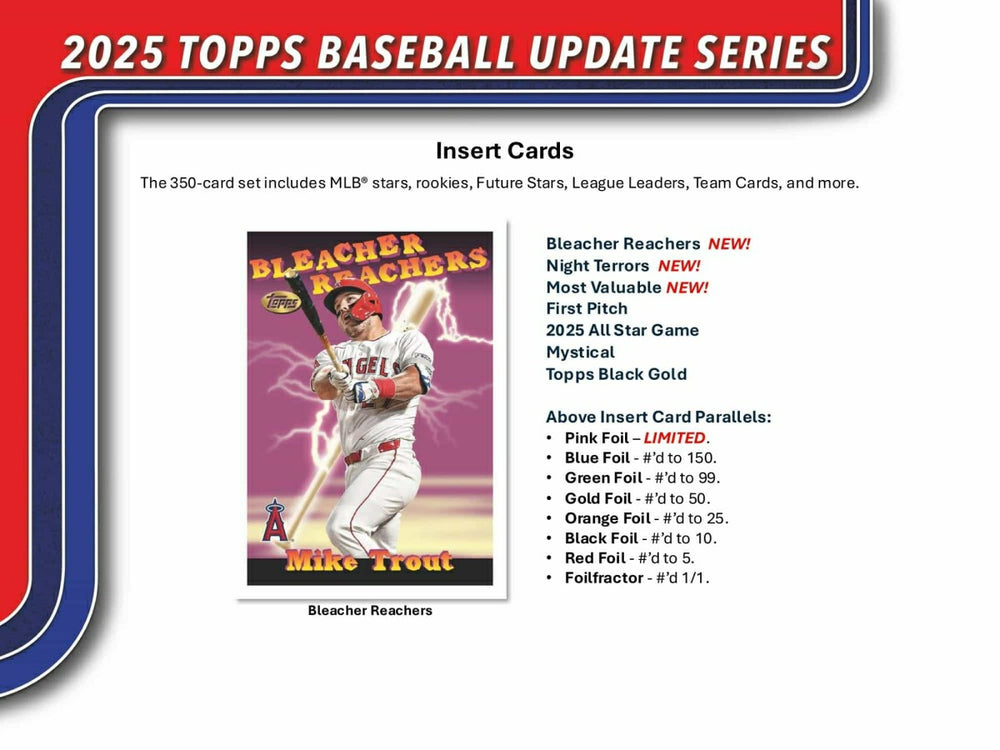 2025 Topps Update Series Baseball MLB Hobby Box - Taass US