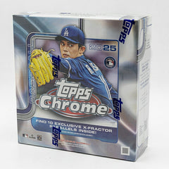 2025 Topps Chrome Baseball MLB Mega Box - Taass Online