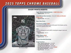 2025 Topps Chrome Baseball MLB Breaker Delight Box - Taass outlet