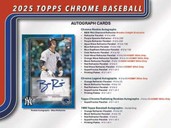 2025 Topps Chrome Baseball MLB Breaker Delight Box - Taass outlet