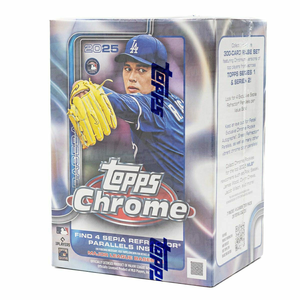 2025 Topps Chrome Baseball MLB Blaster Box - Taass discount