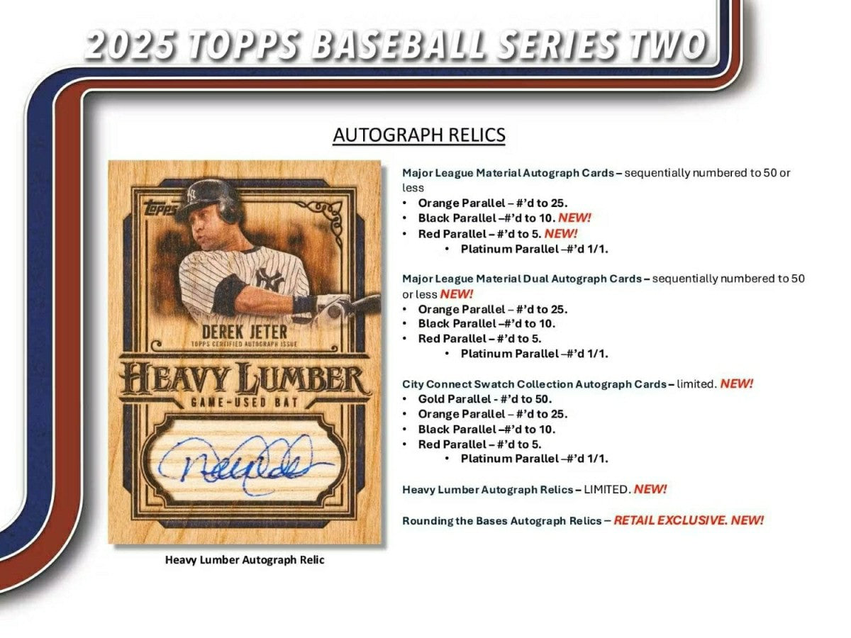 2025 Topps Series 2 Baseball MLB Mega Box - Taass sale