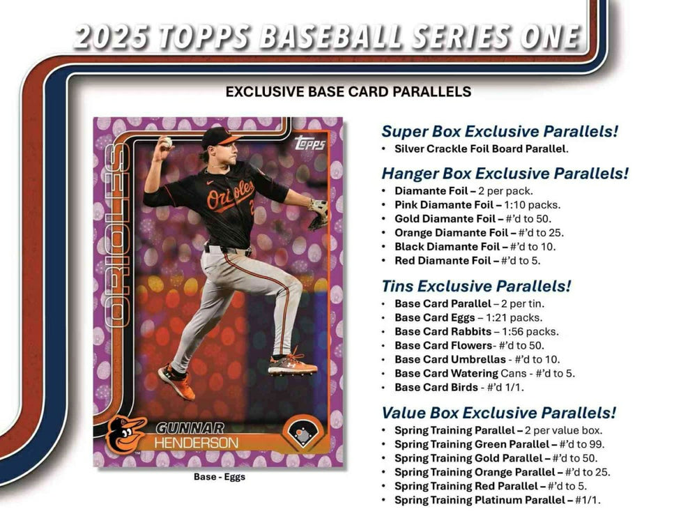 2025 Topps Series 1 Baseball MLB Blaster Box - Taass on sale