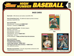 2023 Topps Heritage High Number Baseball MLB Hobby Box - Taass on sale