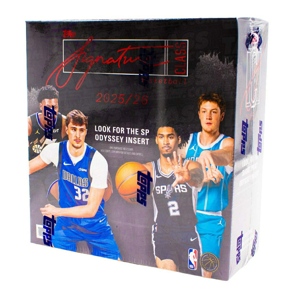 2025/26 Topps Signature Class Basketball NBA Mega Box - Taass discount