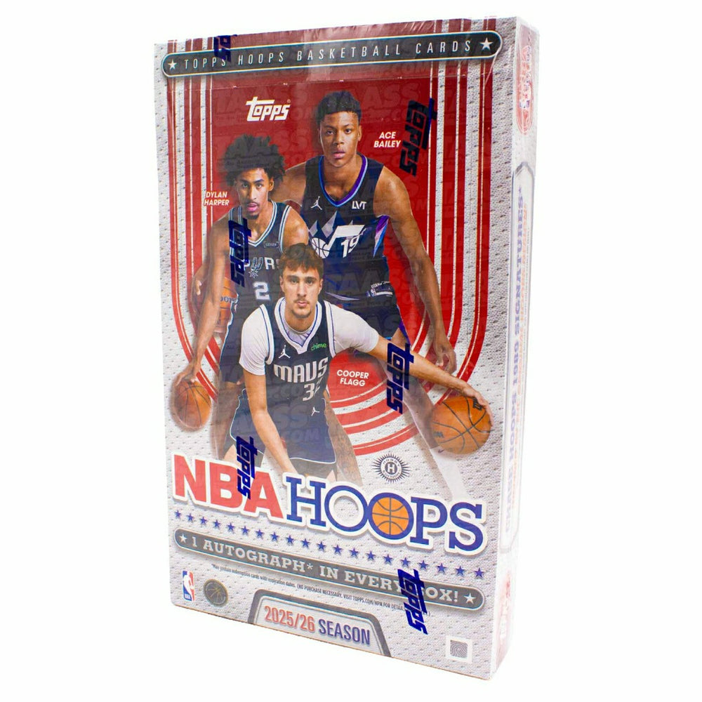 2025/26 Topps NBA Hoops Basketball Hobby Box - Taass outlet
