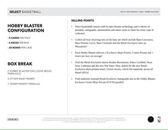 2024/25 Panini Select Basketball NBA BLASTER Box - Taass on sale