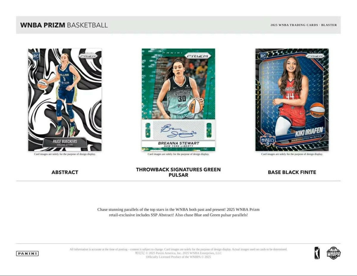 2025 Panini Prizm Basketball WNBA Blaster Box - Taass sale