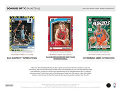 2024/25 Panini Donruss Optic Basketball NBA Hobby International Box - Taass for sale