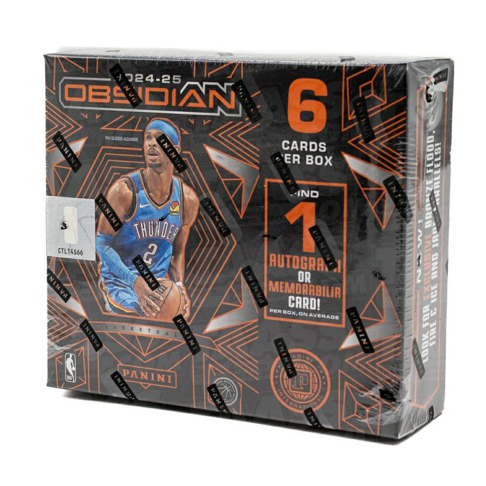 2024/25 Panini Obsidian Basketball NBA Hobby International Box - Taass US