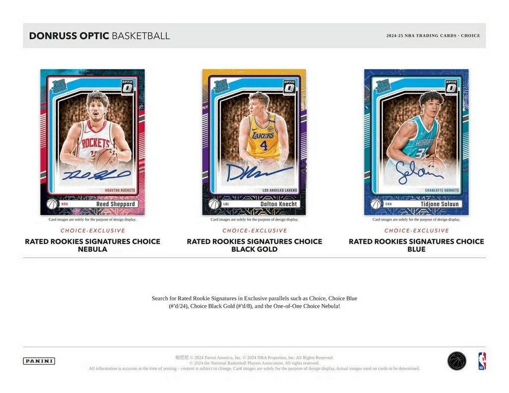 2024/25 Panini Donruss Optic Basketball NBA Choice Box - Taass outlet