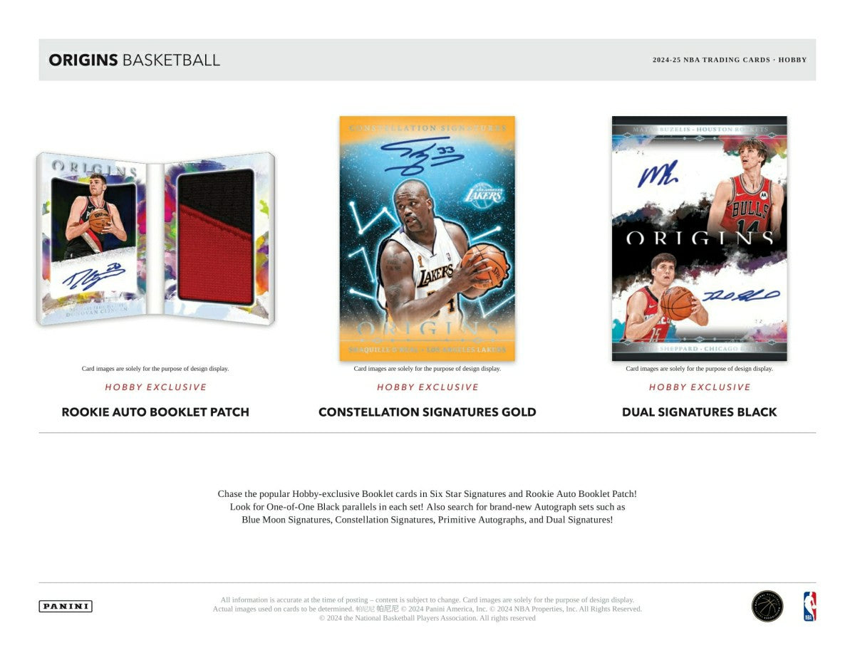 2024/25 Panini Origins Basketball NBA Hobby Box - Taass discount