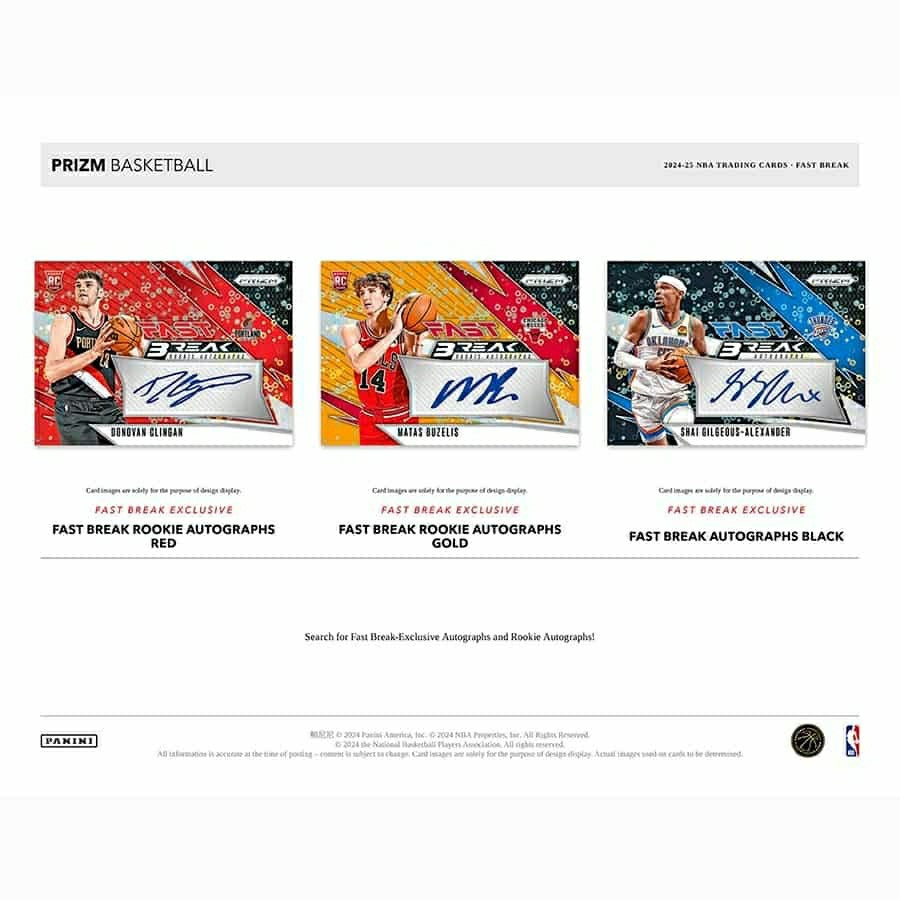 2024/25 Panini Prizm Basketball Fast Break NBA Box - Taass Online