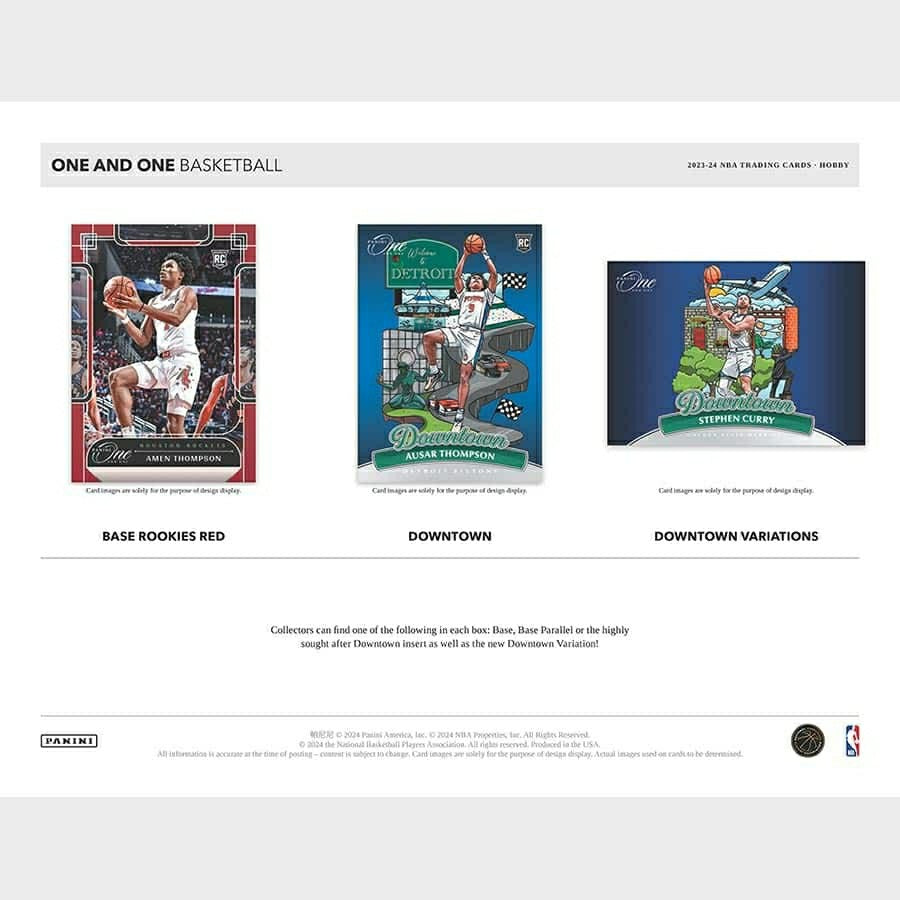 2023/24 Panini One and One Basketball NBA Hobby Box - Taass discount