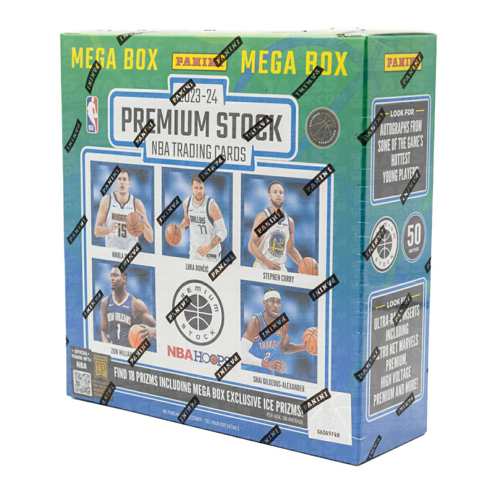 2023/24 Panini NBA Hoops Premium Stock Basketball Mega Box - Taass US