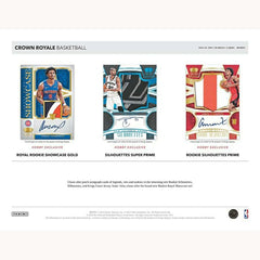 2023/24 Panini Crown Royale Basketball NBA Hobby Box - Taass outlet