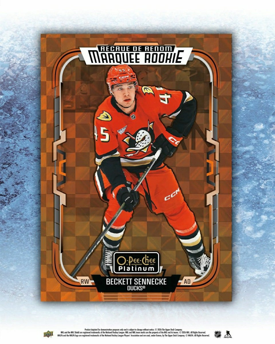 2025/26 Upper Deck O-Pee-Chee Platinum Hockey NHL Hobby Box - Taass for sale