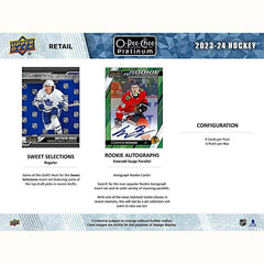 2023/24 Upper Deck O-Pee-Chee Platinum NHL Hockey Blaster Box - Taass Online
