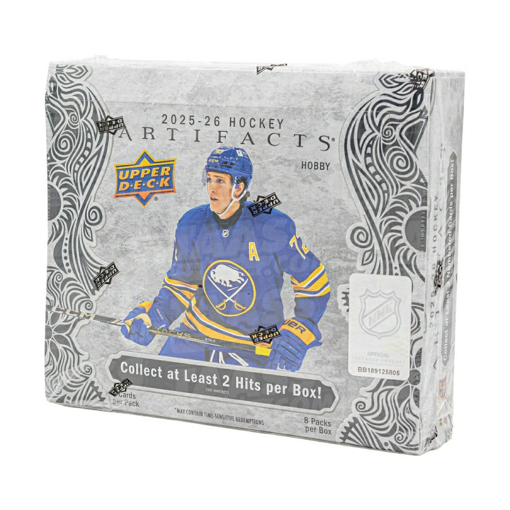 2025/26 Upper Deck Artifacts Hockey NHL Hobby Box - Taass on sale