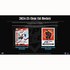 2024/25 Upper Deck Clear Cut Hockey NHL Hobby Box - Taass sale