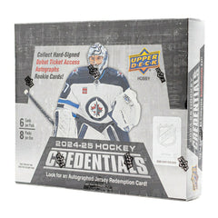 2024/25 Upper Deck Credentials Hockey NHL Hobby Box - Taass Online