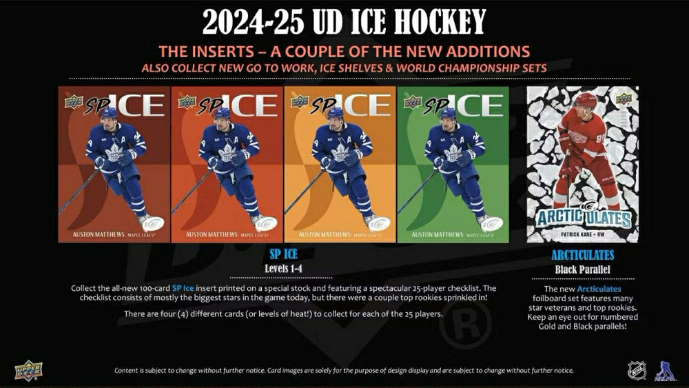 2024/25 Upper Deck Ice Hockey NHL Hobby Box - Taass discount