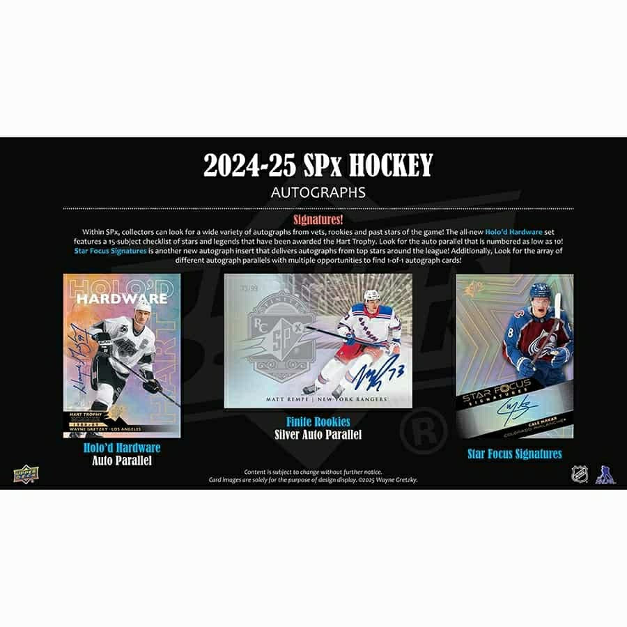 2024/25 Upper Deck SPx Hockey NHL Hobby Box - Taass sale