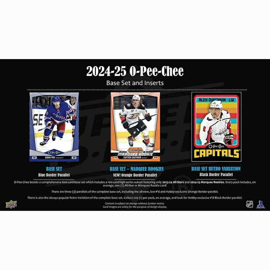 2024/25 Upper Deck O-Pee-Chee Hockey NHL Hobby Box - Taass discount