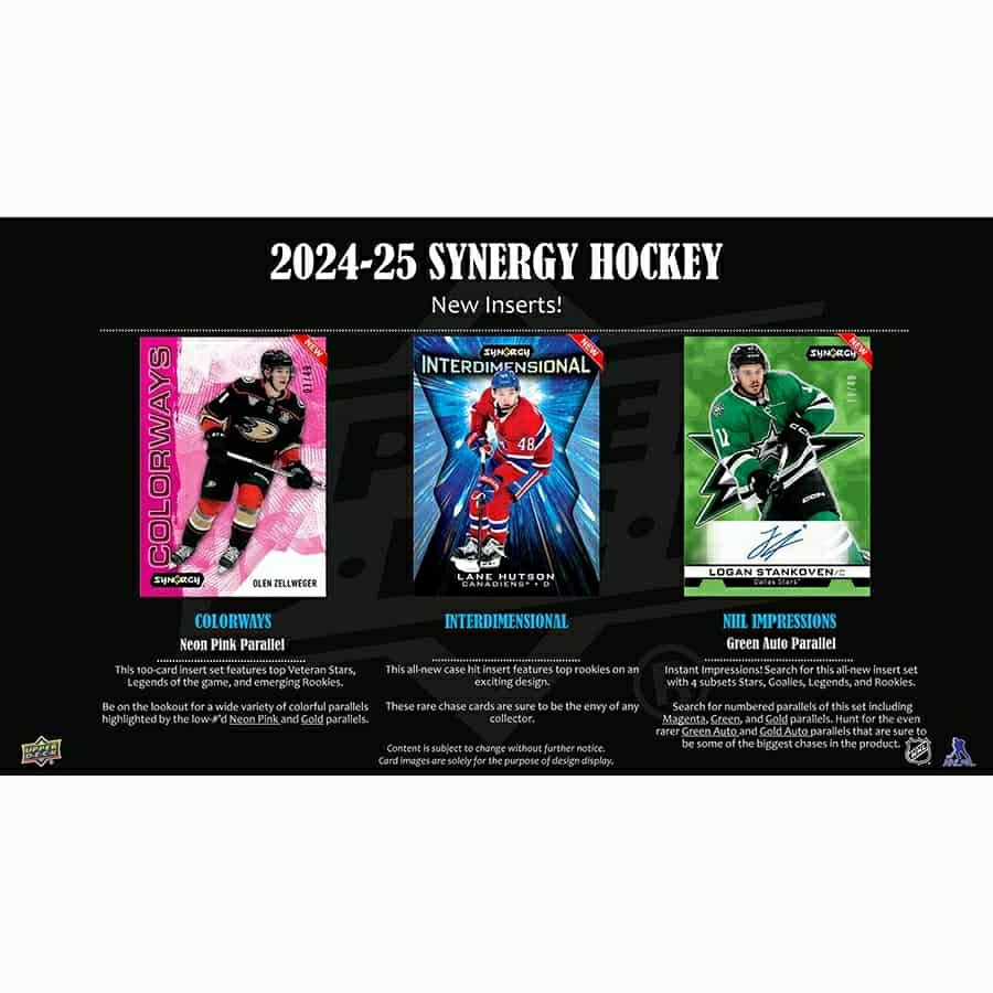 2024/25 Upper Deck Synergy Hockey NHL Hobby Box - Taass on sale