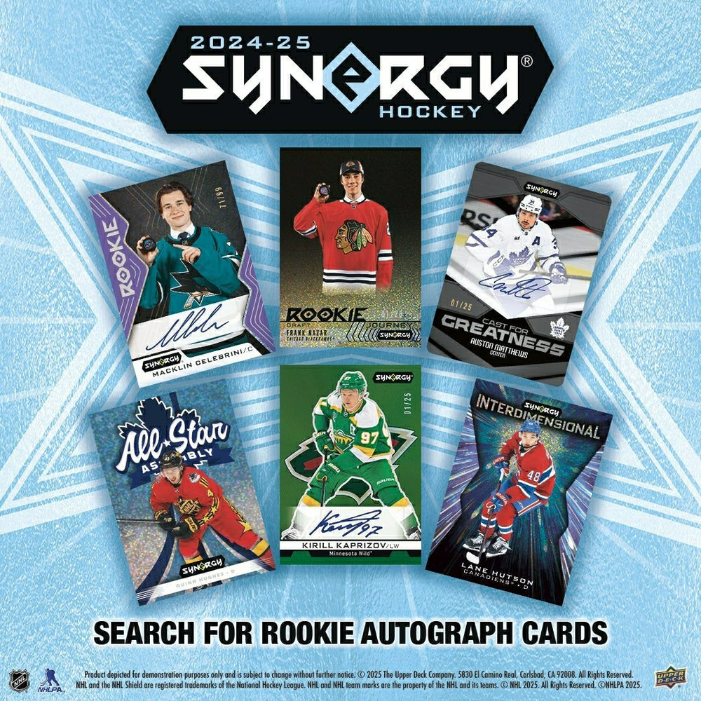 2024/25 Upper Deck Synergy Hockey NHL Hobby Box - Taass on sale
