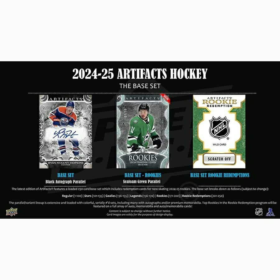 2024/25 Upper Deck Artifacts Hockey NHL Hobby Box - Taass Online