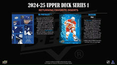 2024/25 Upper Deck Series 1 Hockey NHL Tin Box - Taass outlet