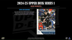 2024/25 Upper Deck Series 1 Hockey NHL Blaster Box - Taass discount