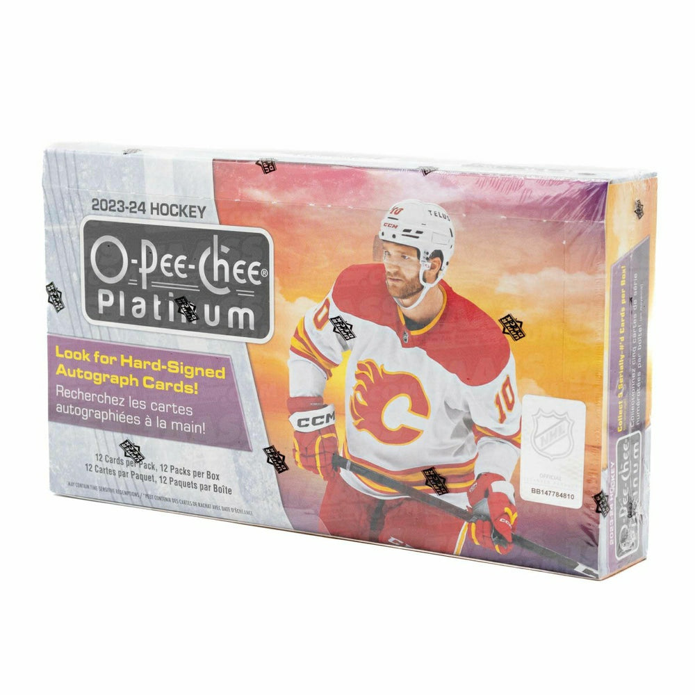 2023/24 Upper Deck O-Pee-Chee Platinum NHL Hockey Hobby Box - Taass sale