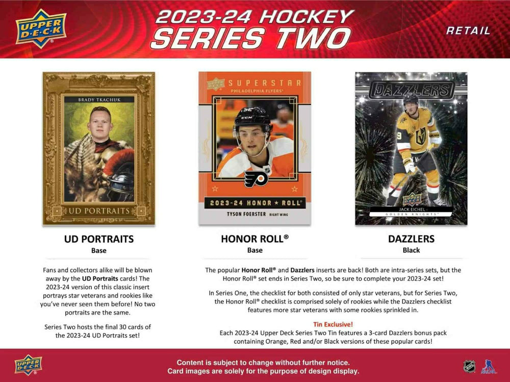 2023/24 Upper Deck Series 2 NHL Blaster Box - Taass Online